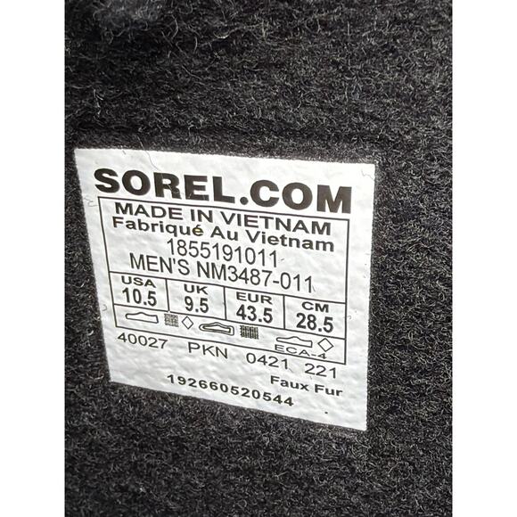Sorel Mens 1964 Pac Nylon Winter Boots Size 10.5 Waterproof Snow Duck Boots main image 7